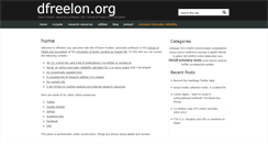 Desktop Screenshot of dfreelon.org