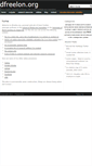 Mobile Screenshot of dfreelon.org